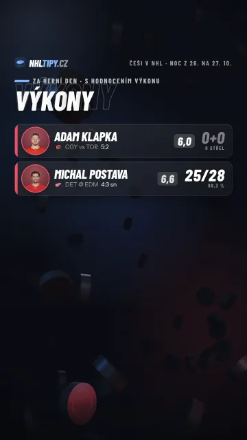 Češi v NHL