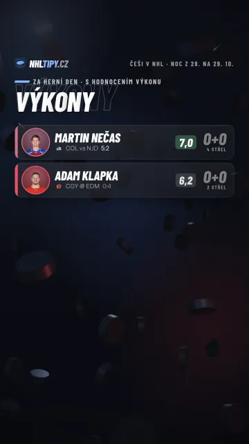 Češi v NHL